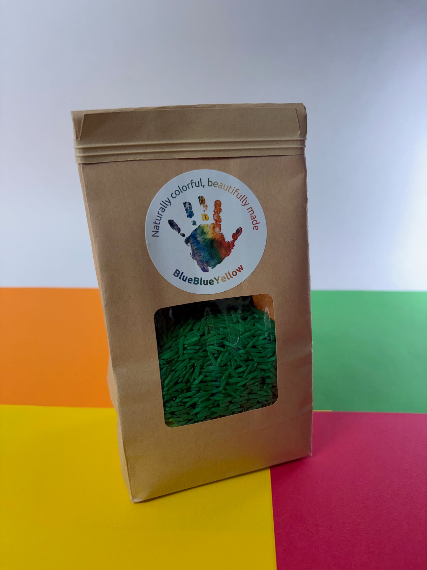 Sensory Rainbow Rice