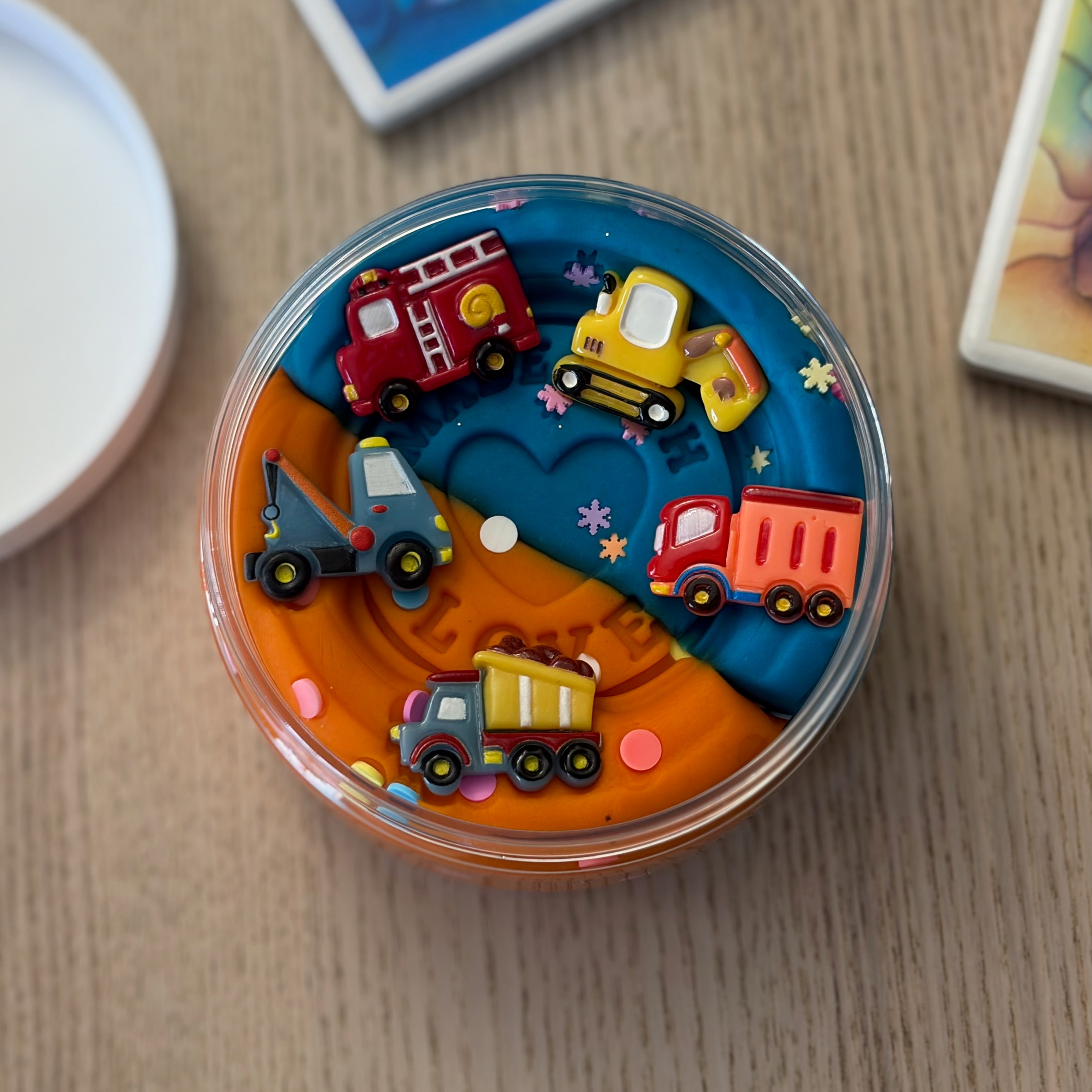 Sensory Dough Jar Construction