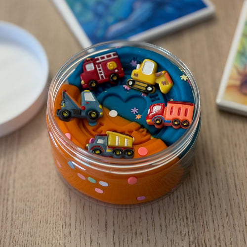 Sensory Dough Jar Construction
