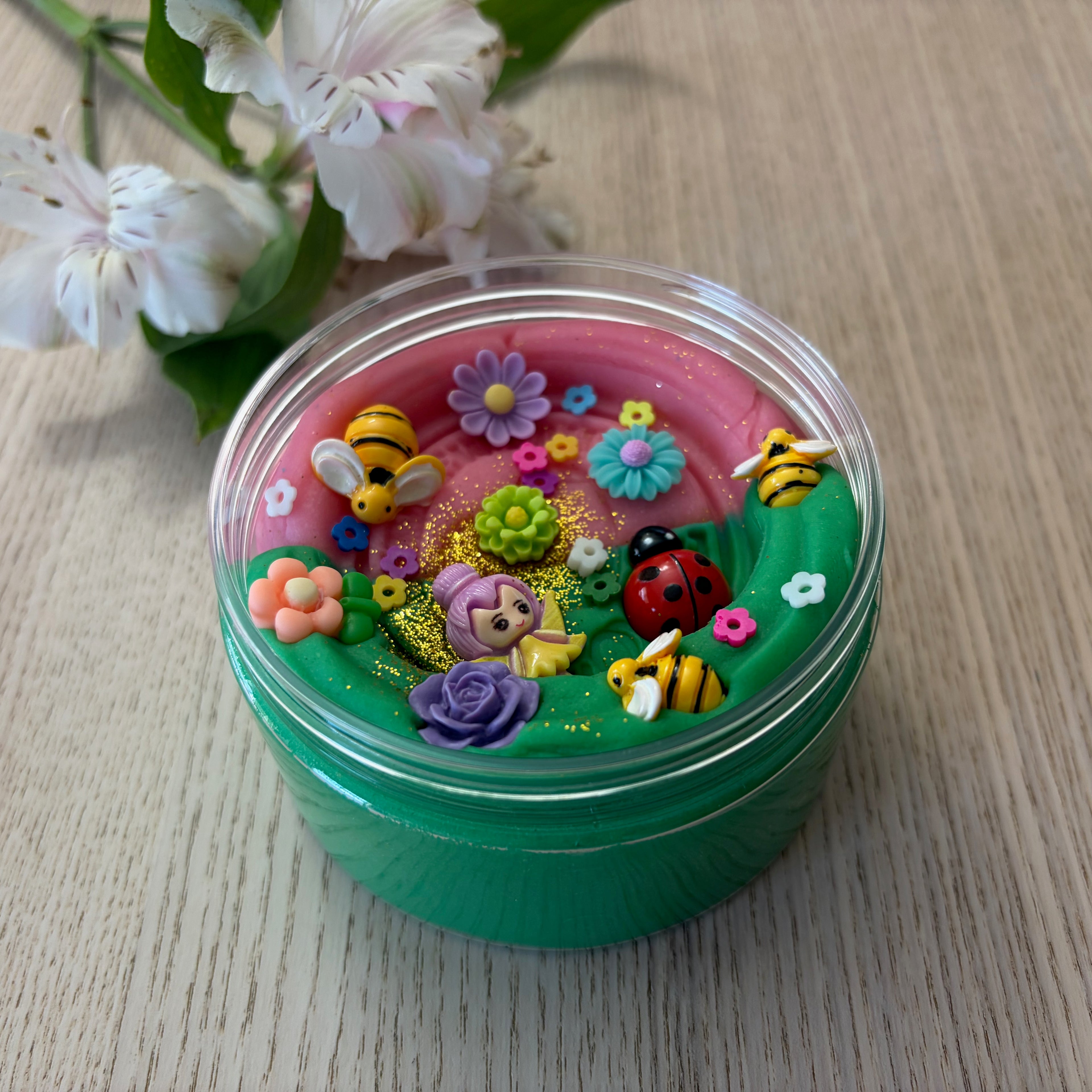 Sensory Dough Jar Bugs