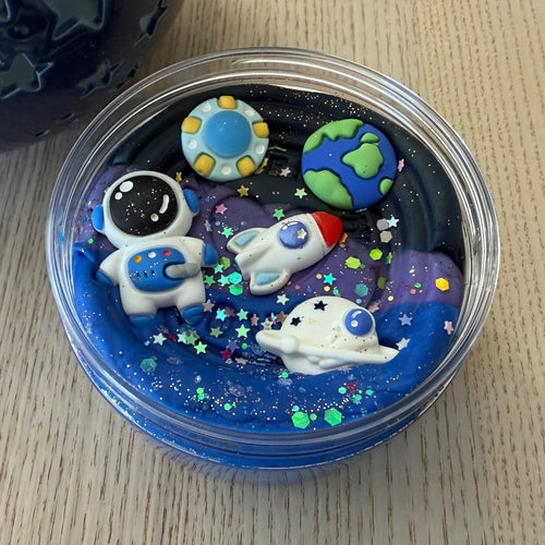 Sensory Dough Jar Space