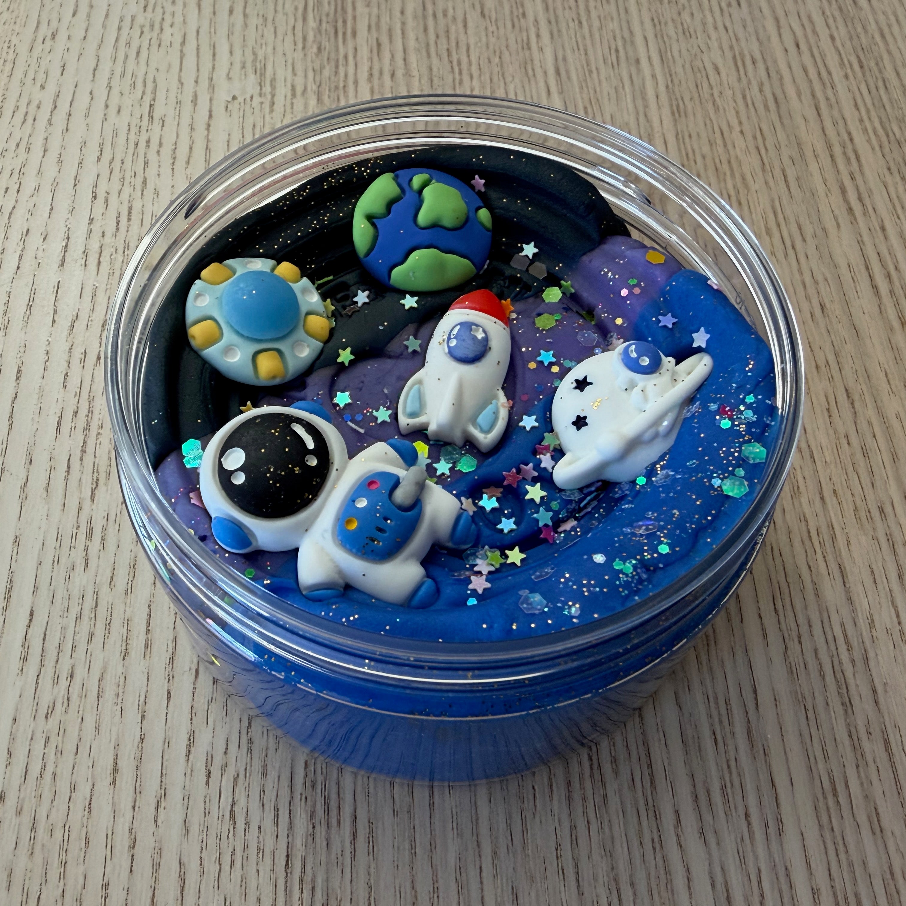 Sensory Dough Jar Space