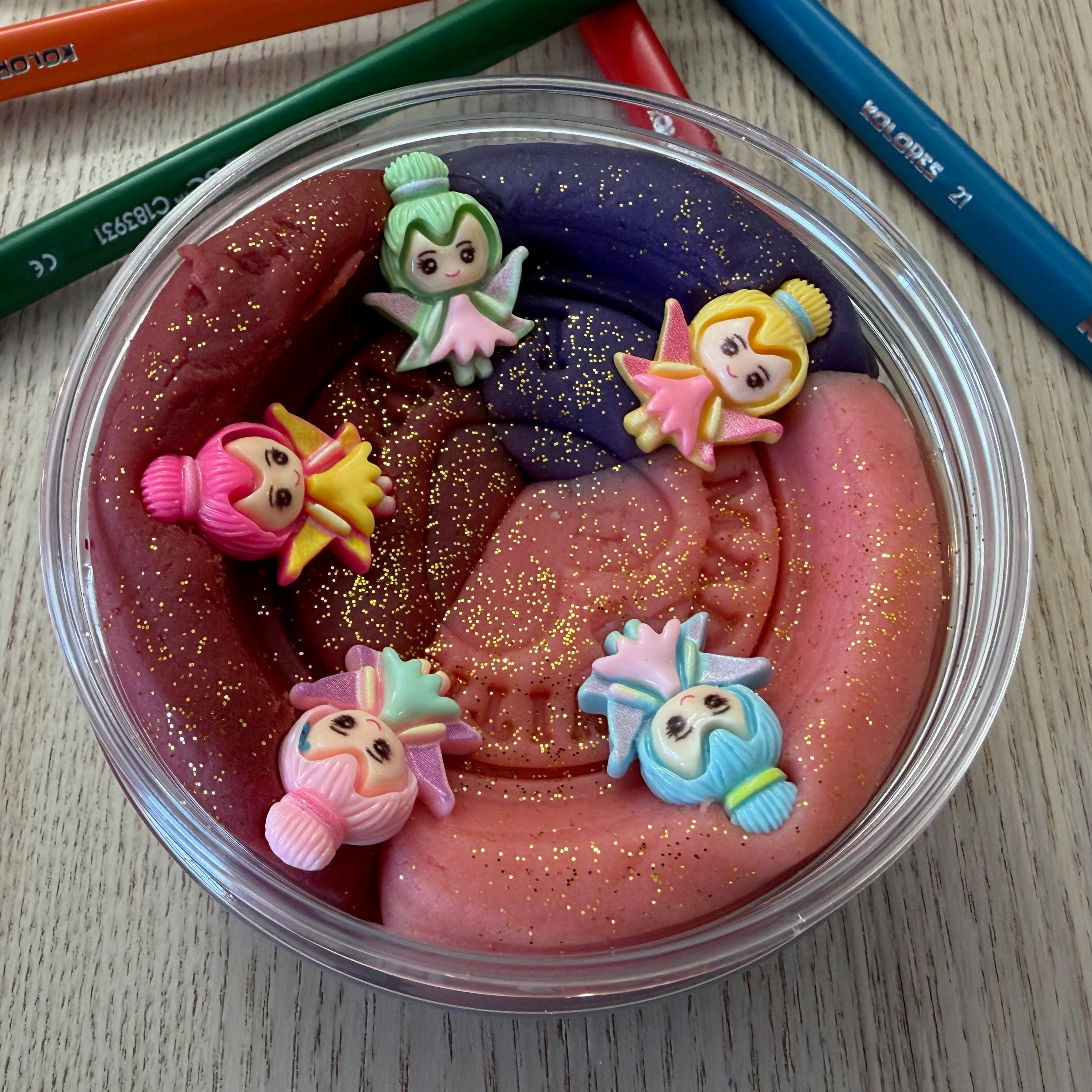 Sensory Dough Jar Fairies