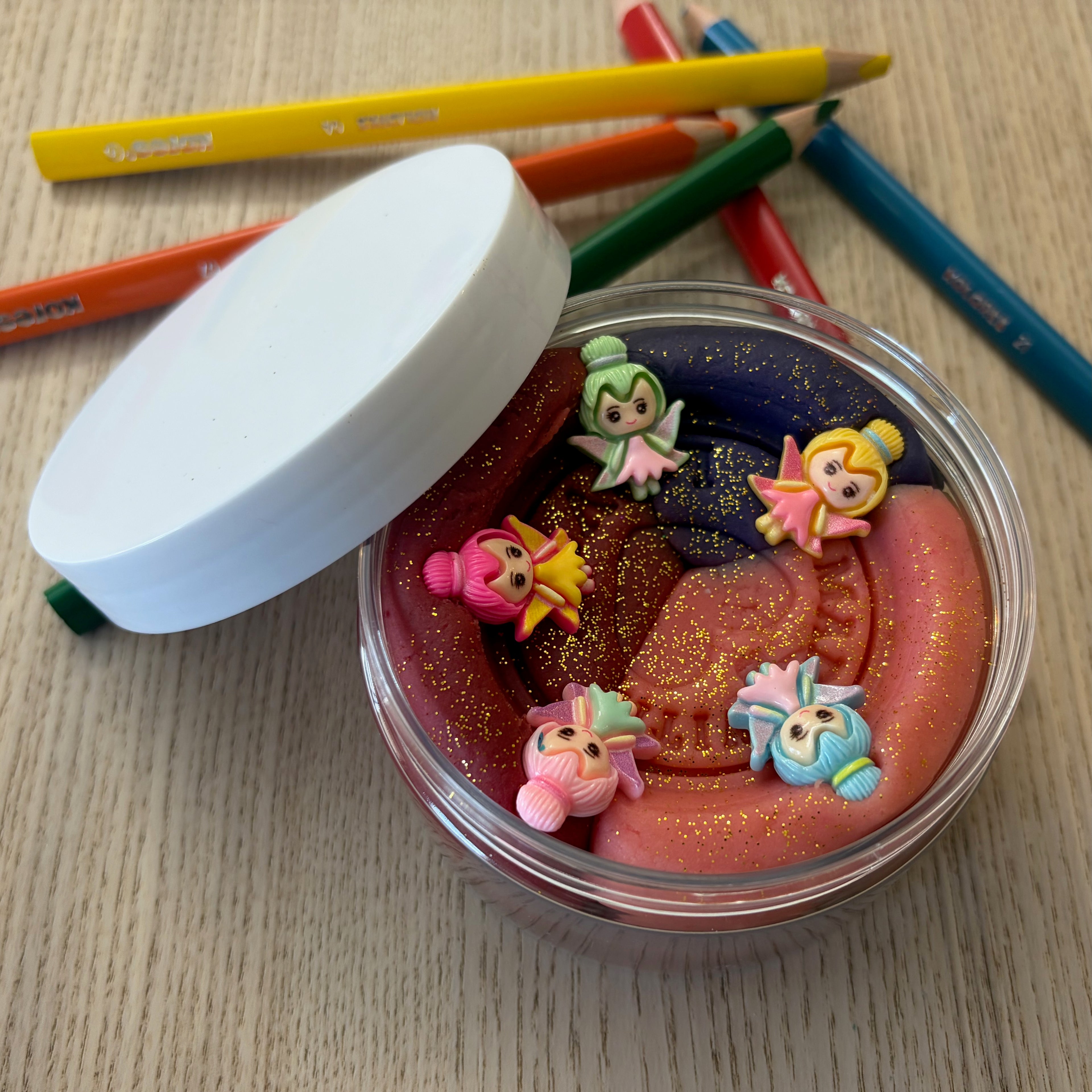 Sensory Dough Jar Fairies