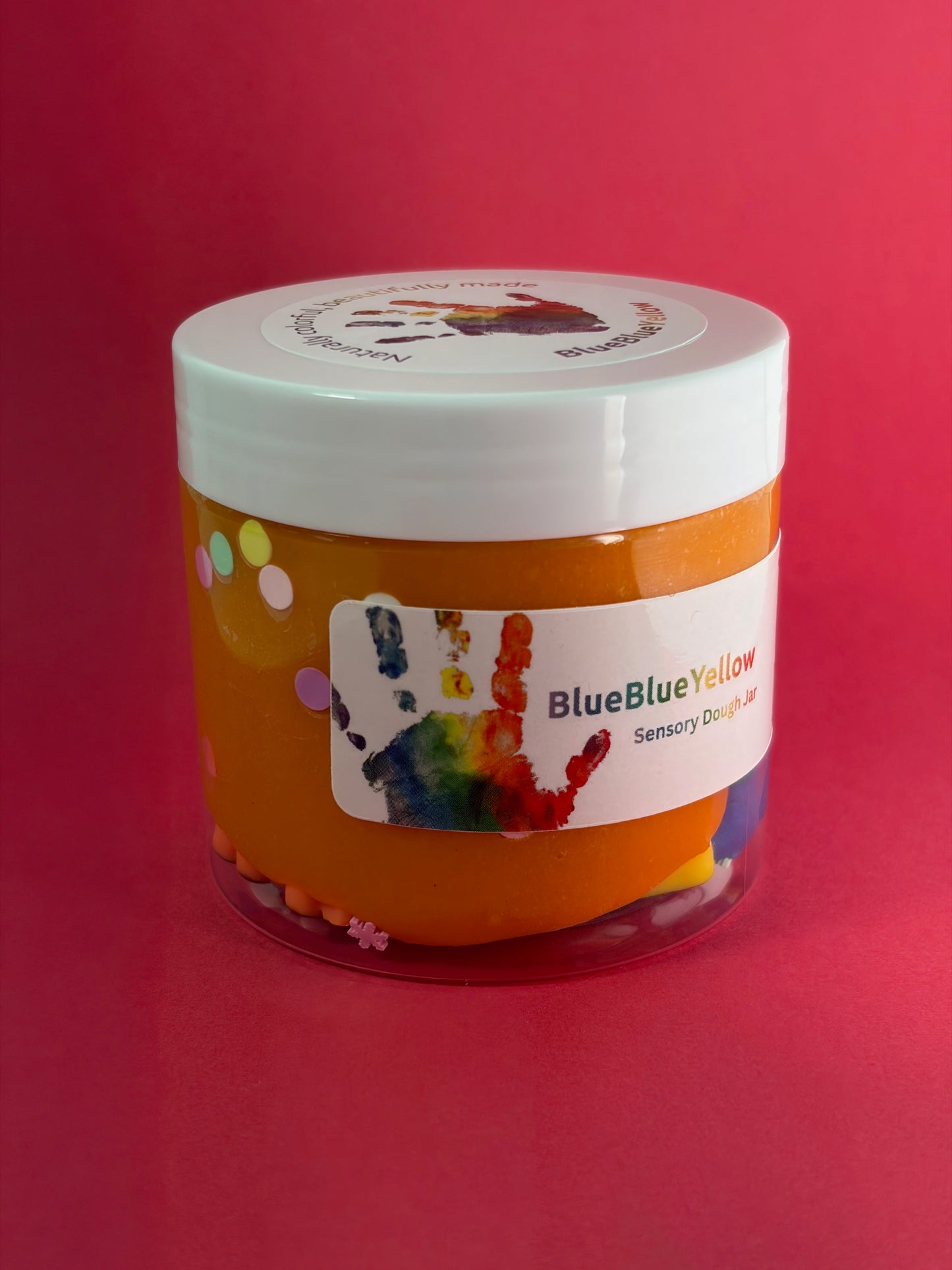Sensory Dough Jar Construction