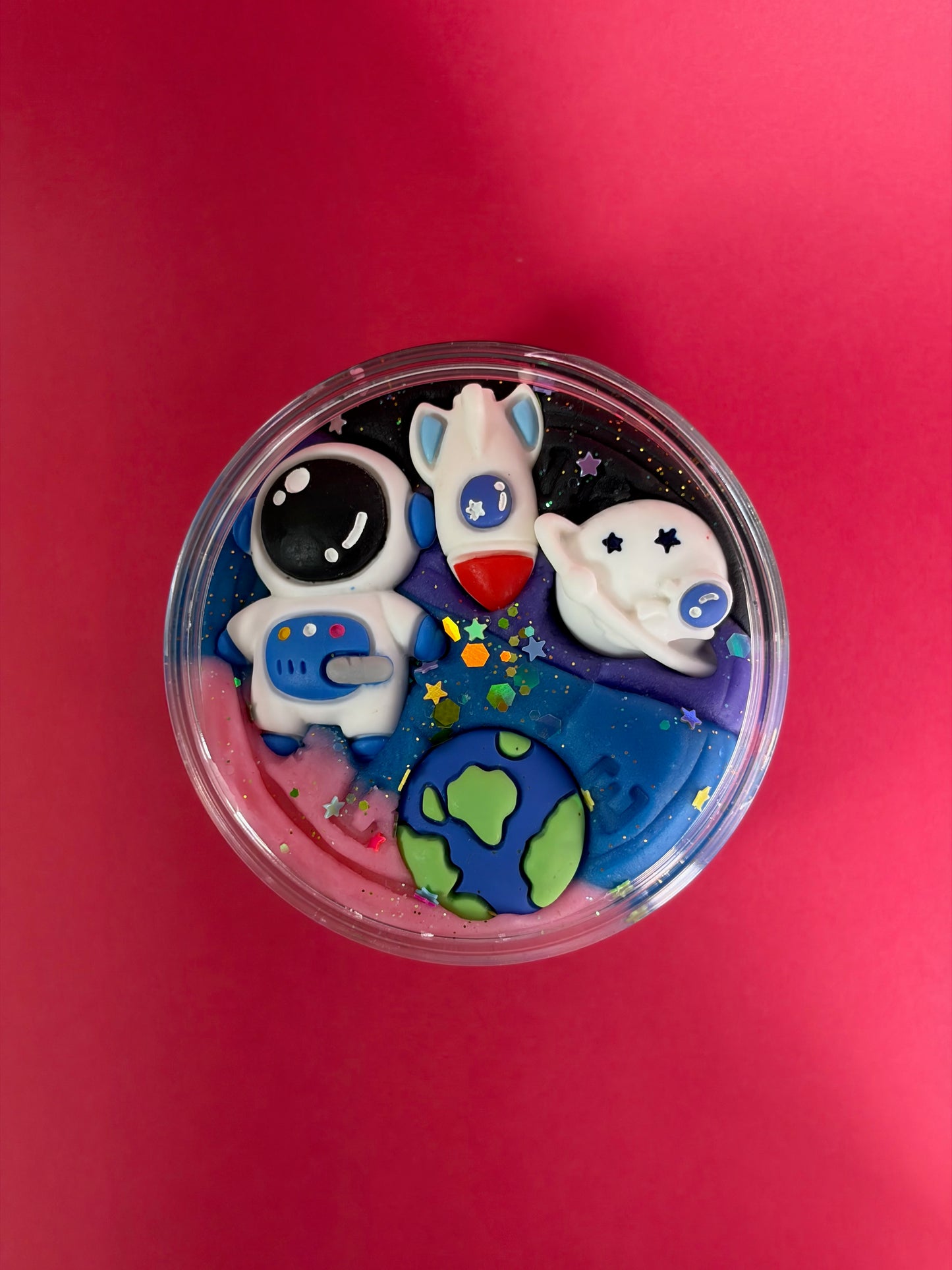 Sensory Dough Jar Space