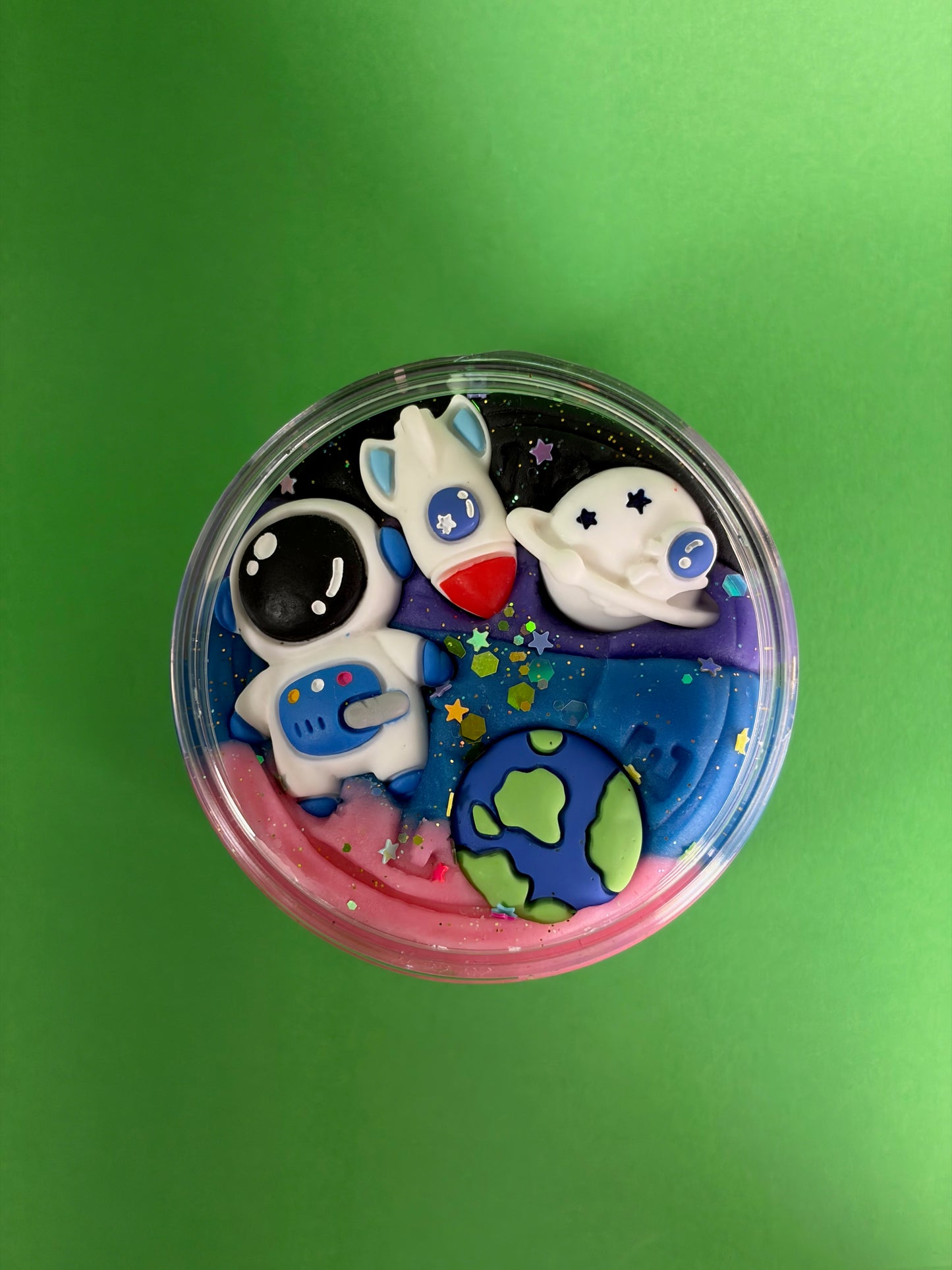 Sensory Dough Jar Space