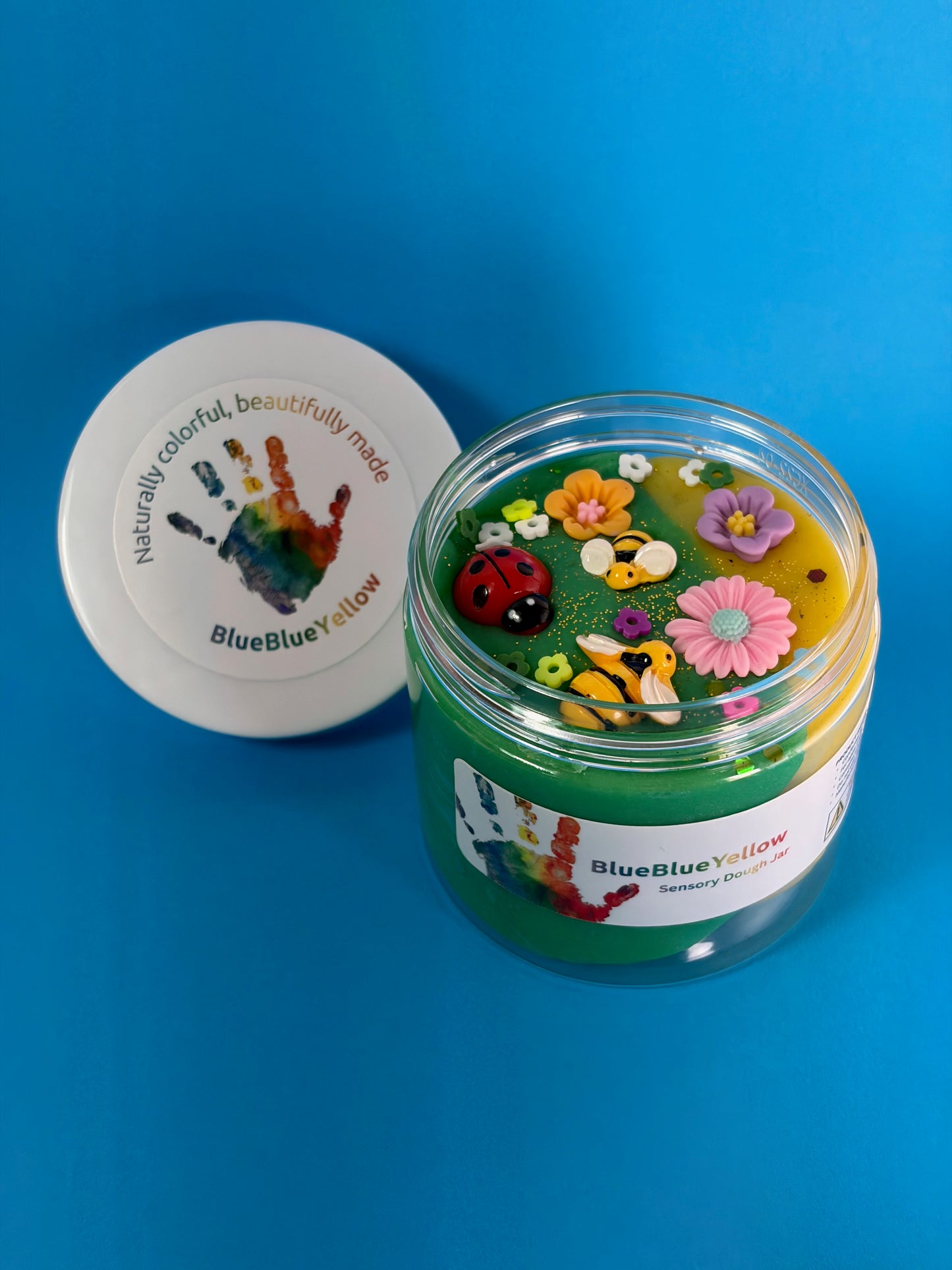 Sensory Dough Jar Bugs