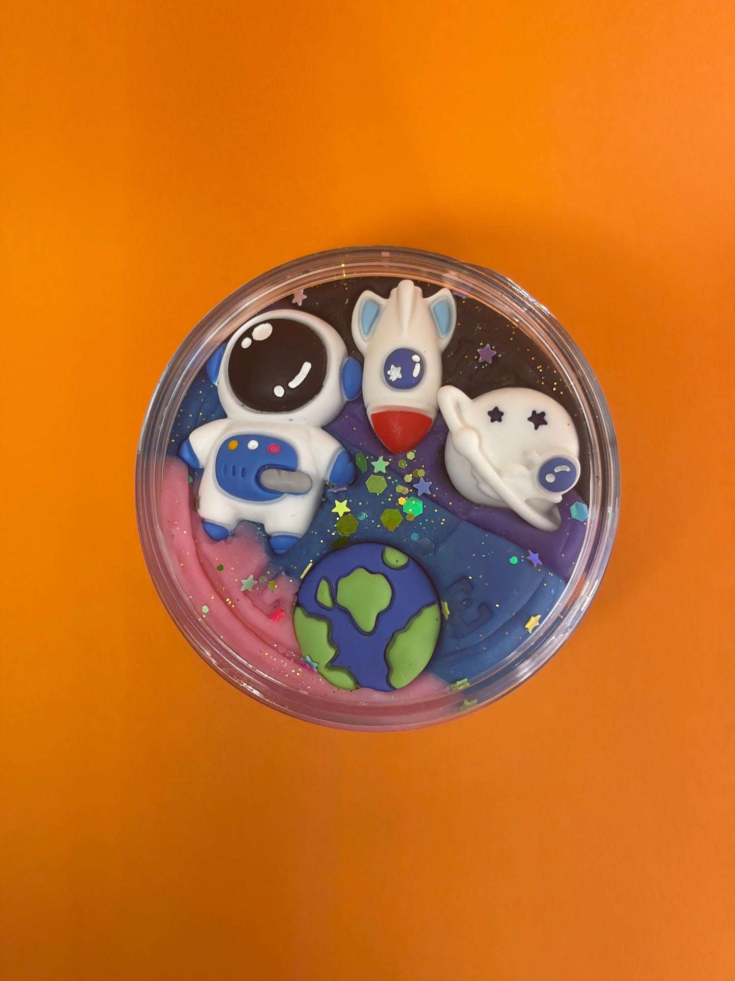 Sensory Dough Jar Space
