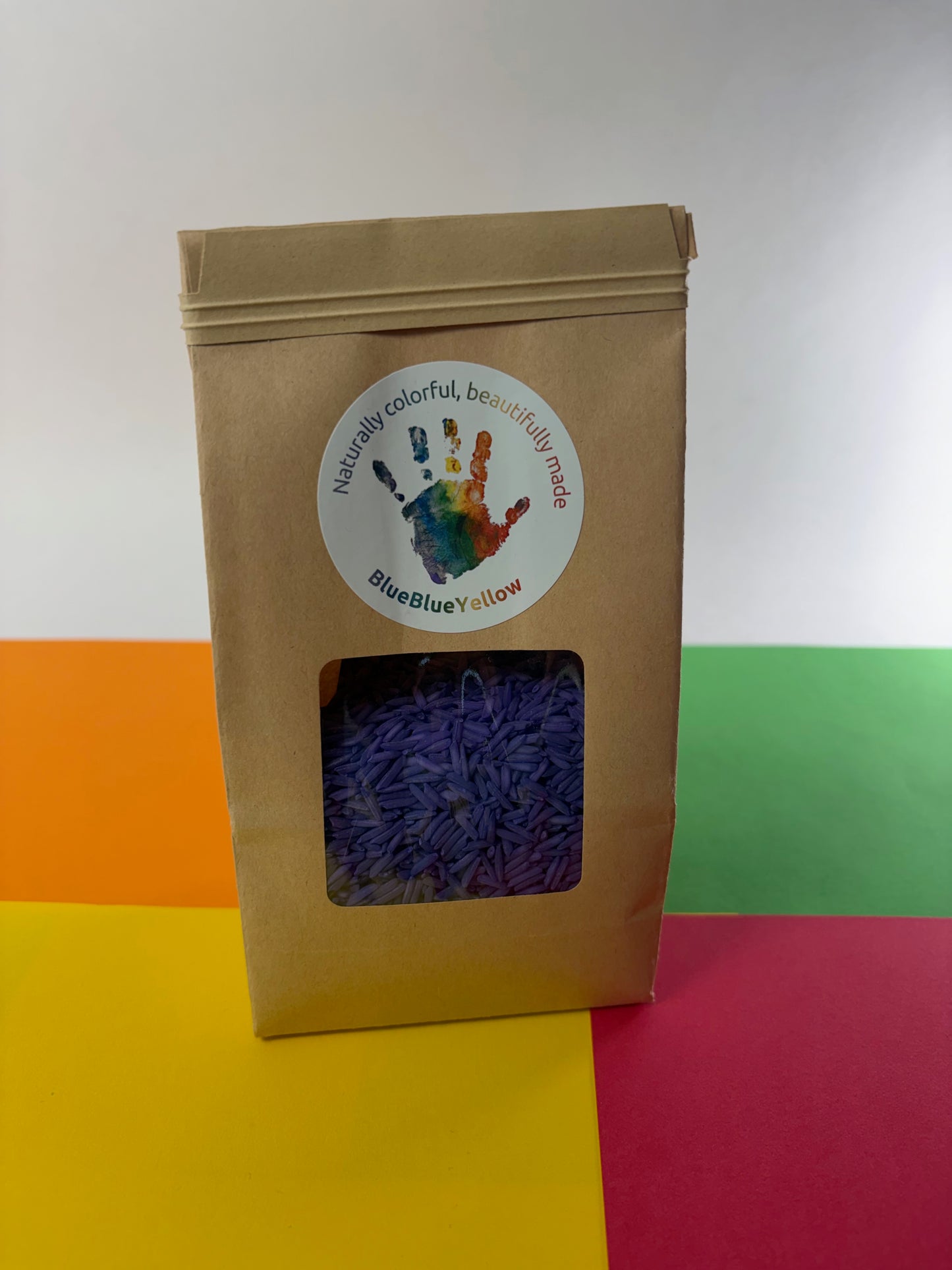 Sensory Rainbow Rice