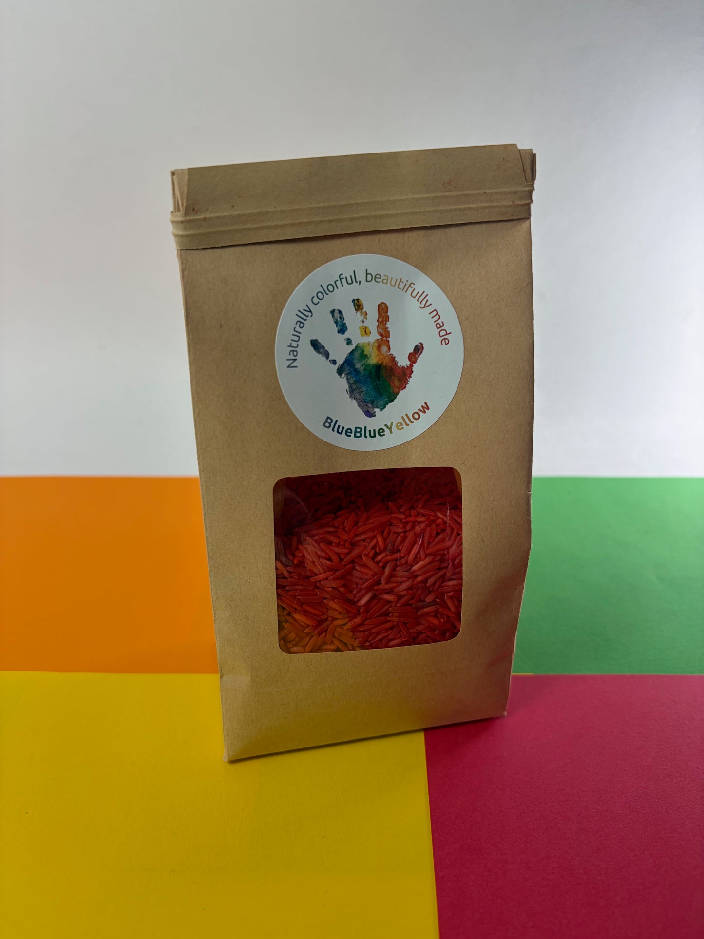Sensory Rainbow Rice