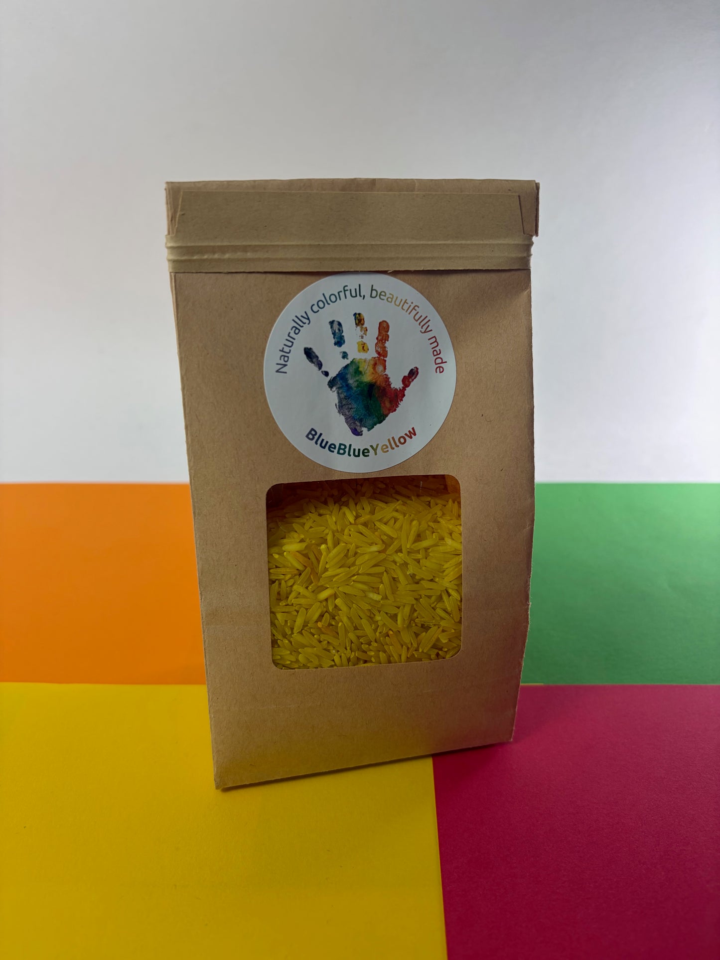 Sensory Rainbow Rice